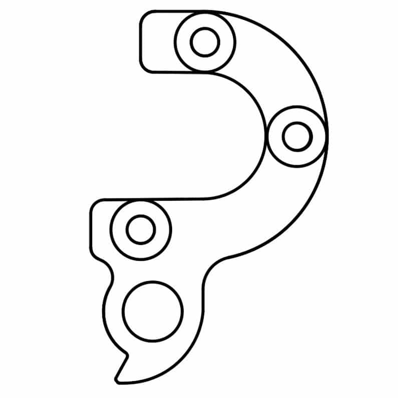 Rear Gear Mech Derailleur Hanger - CC325 - Image 6