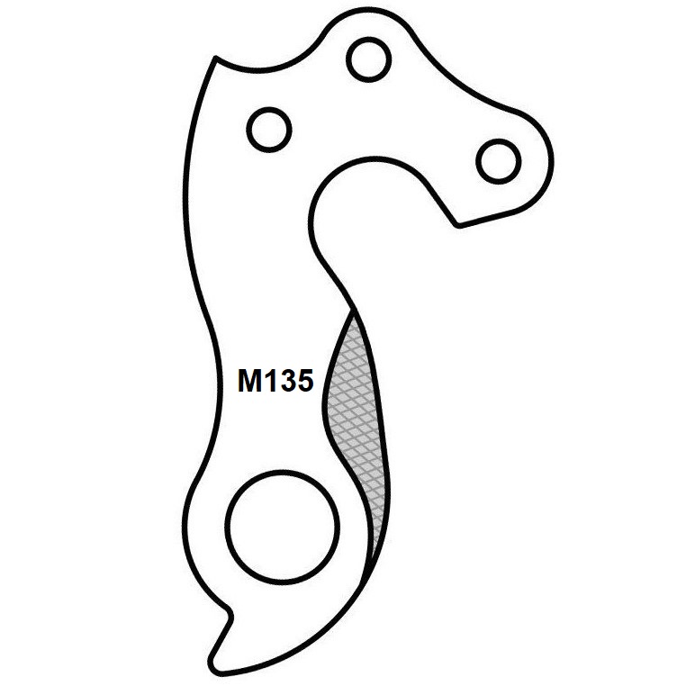 Rear Gear Mech Derailleur Hanger - M135 - Image 10